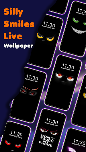 Silly Fun Smile Live Wallpaper Screenshot 0