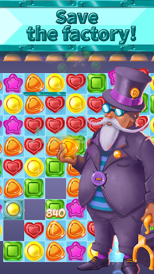 Professor Candy - Match 3 Puzzle Game Screenshot 3