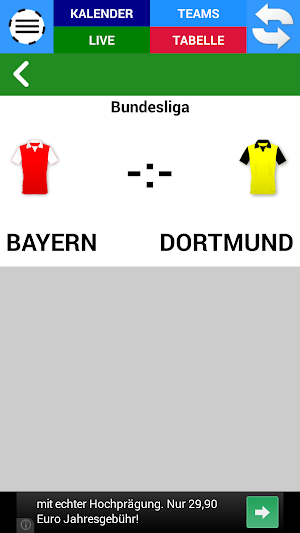 German Football 2014-2015 Screenshot 2