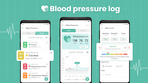 Blood Pressure Diary: Bp Log Screenshot 1