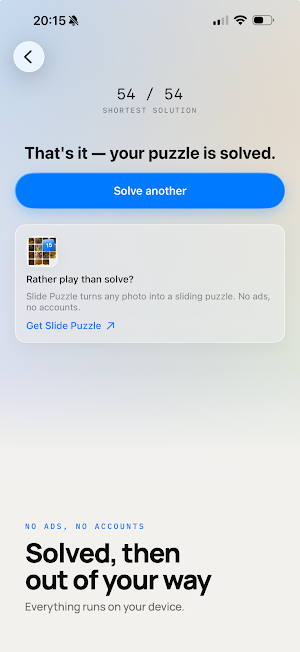 Puzzle Slide Solver Screenshot 3