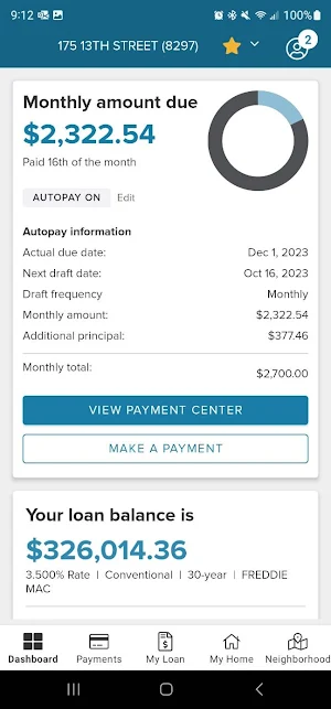 RoundPoint Mortgage Servicing Screenshot 1