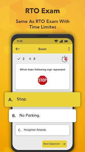 RTO Exam: Driving Licence Test Screenshot 3