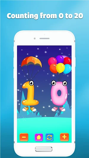 123 number games for kids - Count & Tracing Screenshot 1