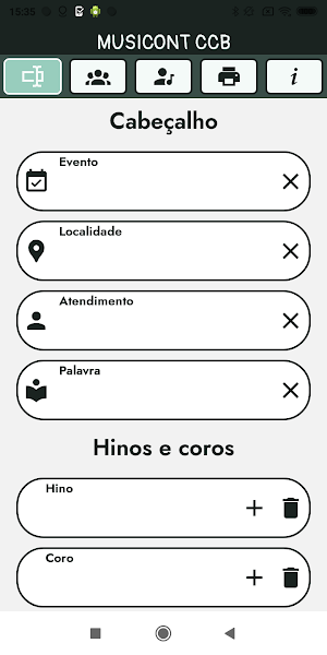 MusiCont CCB Screenshot 1