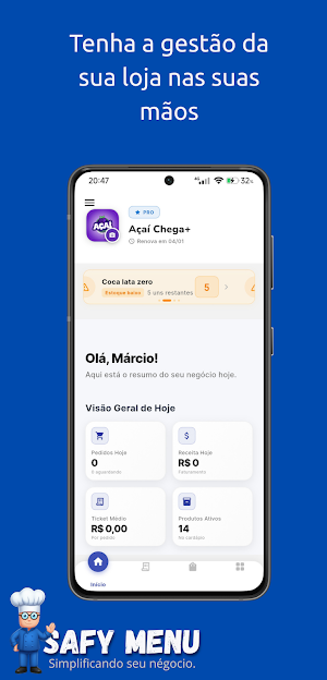 Safy Menu Screenshot 0