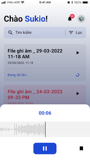 Vna-asr Screenshot 1
