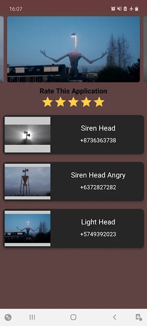 Siren Head & Light Head Call Prank Screenshot 2