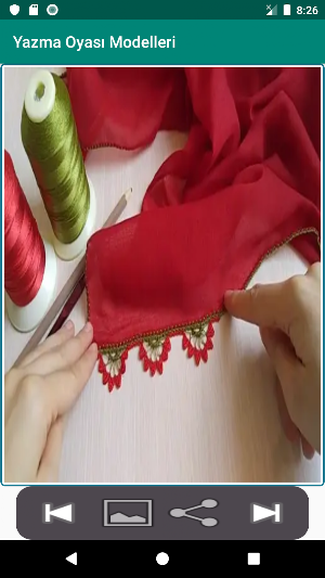 Yazma Oyası Modelleri- İğne Oyaları Screenshot 2