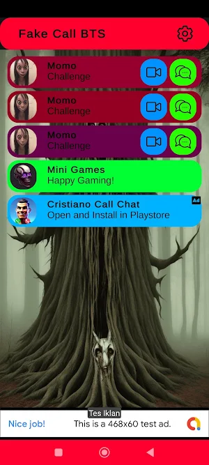 Momo Fake Video Call and Chat Screenshot 2