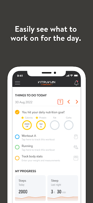 Vitruvian Coaching Screenshot 1