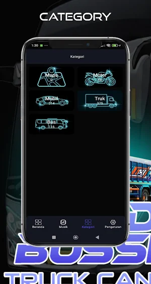 Mod Bussid Truk Canter 2025 Screenshot 3
