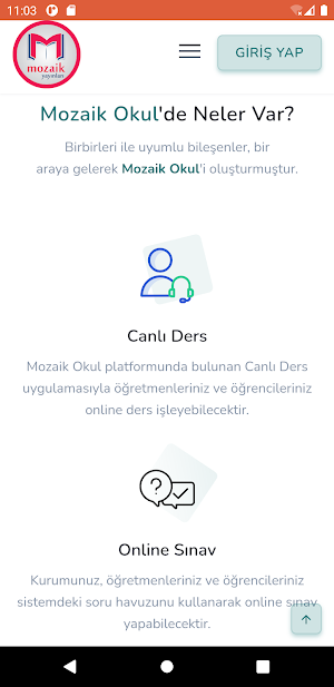 Mozaik Okul Screenshot 1