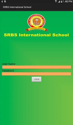 SRBS Student App Screenshot 0