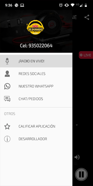 Radio El Dorado Online Screenshot 0