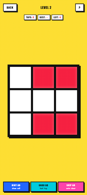 Grid Zap: Toggle Puzzle Screenshot 2