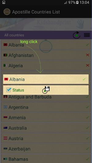 Apostille Countries List Pro Screenshot 2