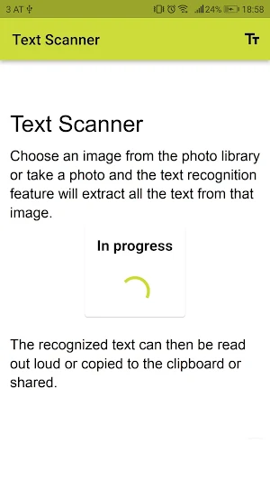 Recognize Text and let read Screenshot 0
