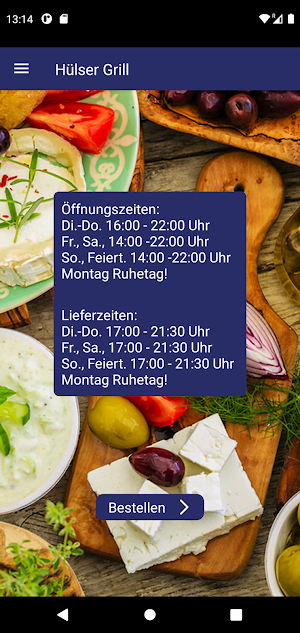 Hülser Grill Screenshot 1