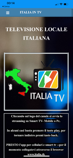ITALIA IN TV Screenshot 0