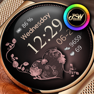 PWW08 - Ladies Digi Watch Face Screenshot 2