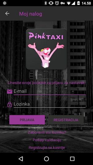 Pink Taxi Valjevo Screenshot 2