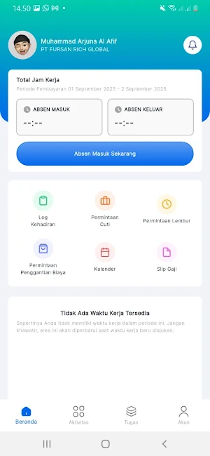Workwise - Digital HR Solution Screenshot 1