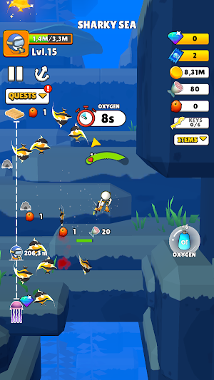 Dive & Fish Screenshot 2