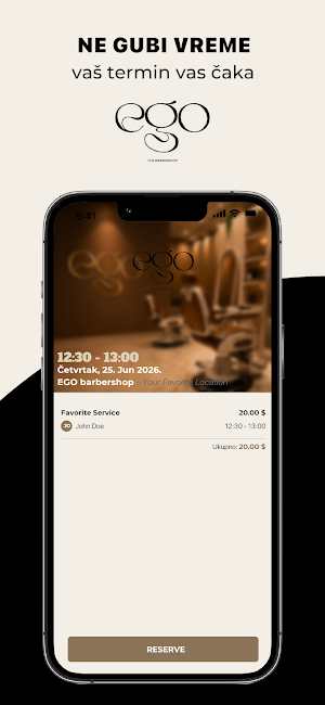EGO barbershop Screenshot 1