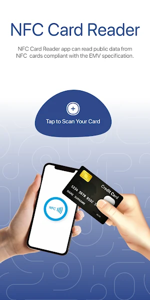 NFC (EMV): Card Check & Reader Screenshot 0