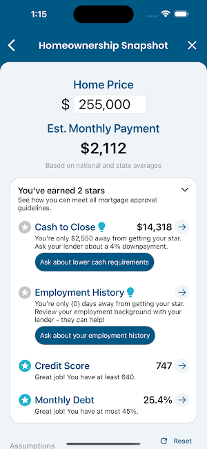 MortgageShield Screenshot 2