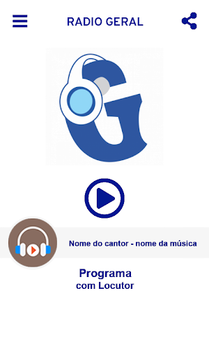 Rádio Geral Screenshot 1
