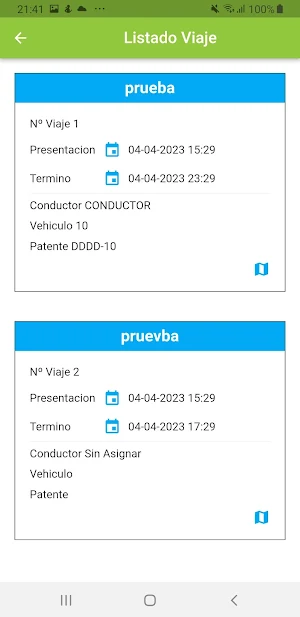 Transportes Jerez Screenshot 3