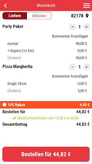 Beros Pizza Screenshot 1