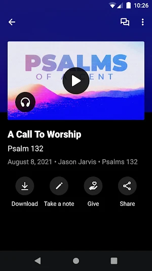 Calera Baptist Church Screenshot 2
