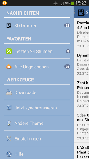 3D Drucker Screenshot 0