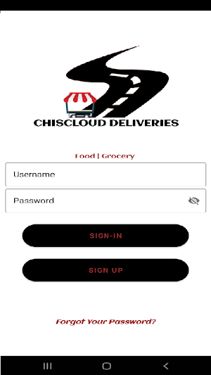 Chiscloud Deliveries Screenshot 2