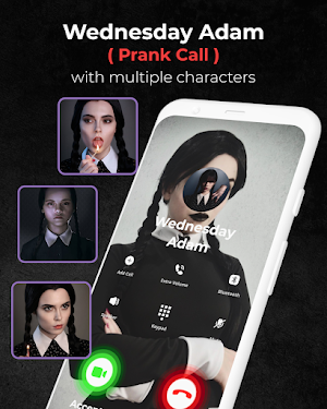 Wednesday Addams Prank Call Screenshot 1