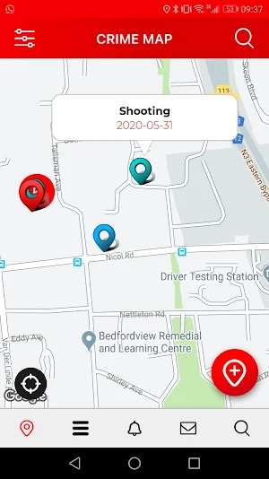 CrimeSpotter Screenshot 1