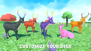 Deer Simulator: Animal Family 3D Screenshot 0