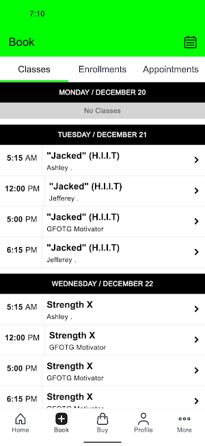 Get Fit X Fitness Screenshot 1