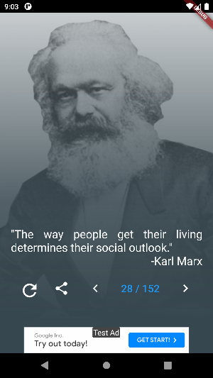Karl Marx Quotes Screenshot 1