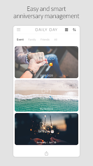 DAILY DAY - D-Day Schedule Widget Screenshot 0