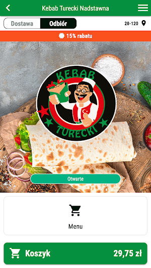 Kebab Turecki Nadstawna Screenshot 0