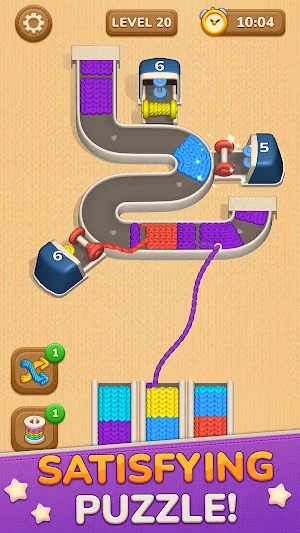 Color Knit Jam: 3D Puzzle Screenshot 1