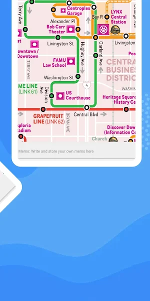 ORLAND LYNX BUS LYMMO RUNRAIL OFFLINE MAP Screenshot 3