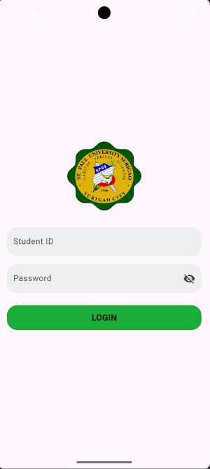 SPU Surigao Mobile Portal Screenshot 0