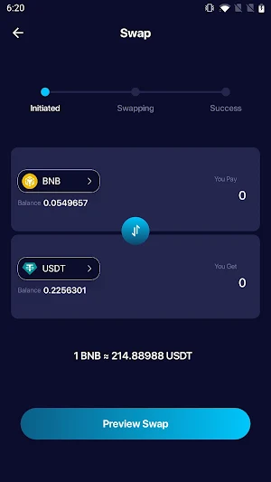 Plutope Wallet Screenshot 1