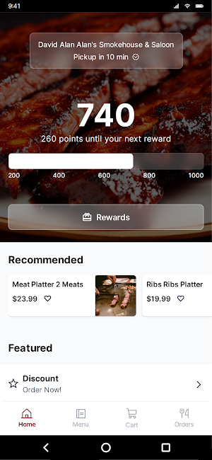 David Alan Alan's Smokehouse Screenshot 0