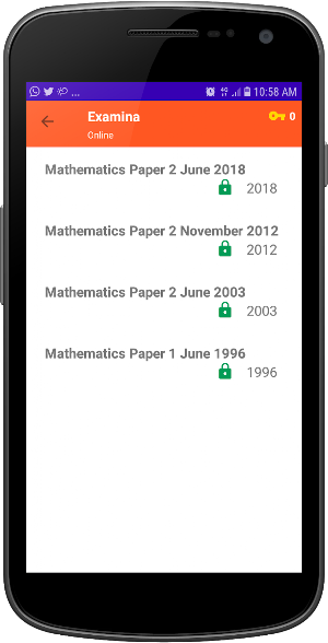 Examina Screenshot 1
